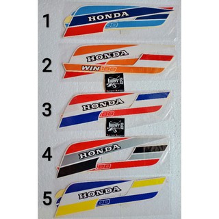 Sticker dán trang trí xe hơi honda win 100 years 1991-1993 chất lượng cao