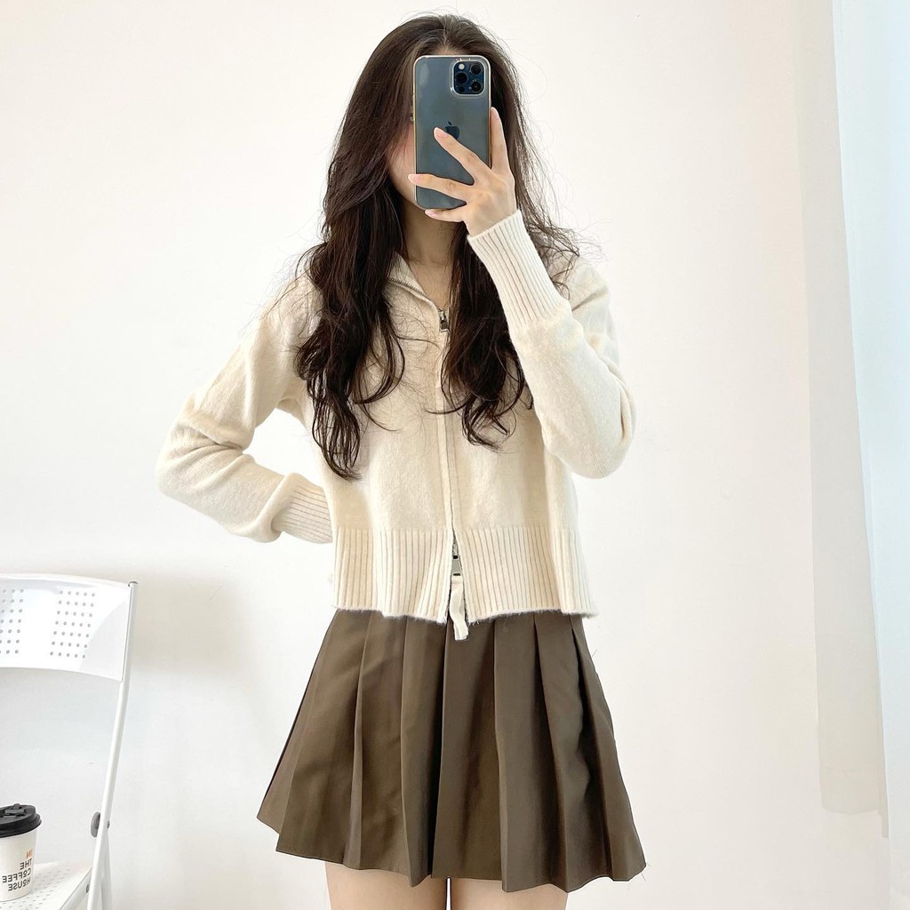 (FREESHIP) Áo len trơn có mũ hàng QC xịn