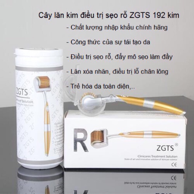 Cây lăn kim 192 đầu kim ZGTS đủ size