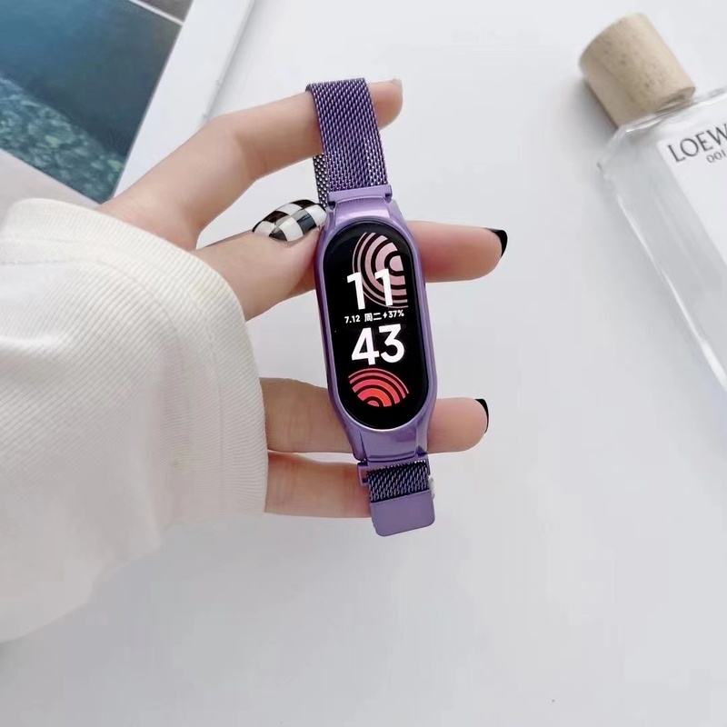 Dây Đeo Đồng Hồ Bằng Thép Cho Xiaomi mi band 7 7 6 band4 Xiaomi mi band 3 4 5 6 7