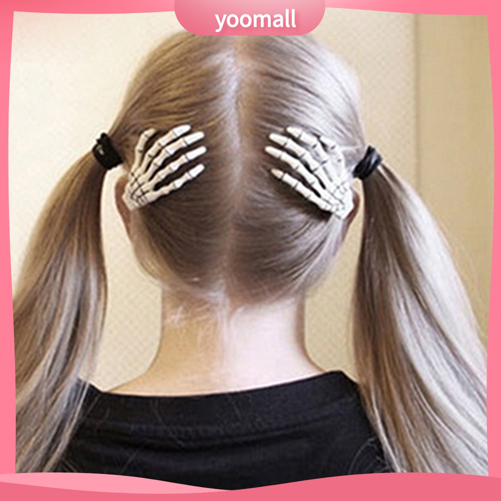 Kẹp Tóc Hình Bàn Tay Xương Độc Đáo