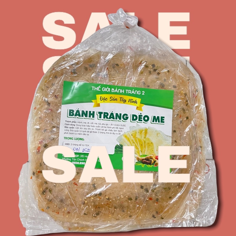1kg Dẻo Me cực ngon Tây Ninh! Ăn chay được. Ảnh thật+ video!