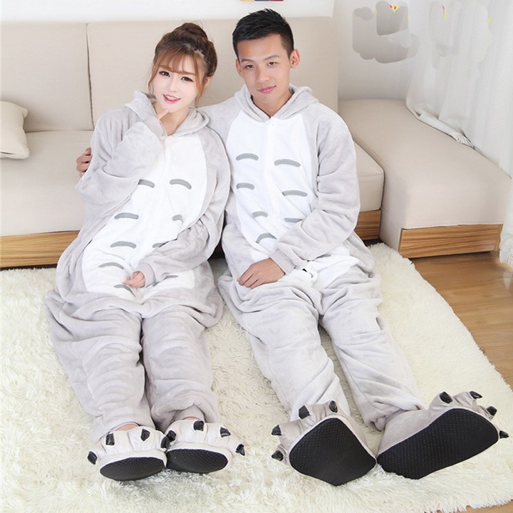 Bộ Đồ Thú Totoro Cho Nam Và Nữ Chất Nhung Mềm Mịn | BigBuy360 - bigbuy360.vn