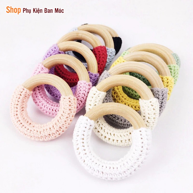 Lục Lạc Vòng Gỗ Cho Bé / Lục Lạc Làm Thú Bông Handmade