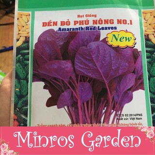 Hạt giống Rau Dền đỏ Phú Nông F1 100gr