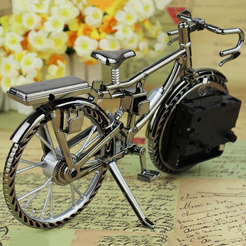 Đồng hồ báo thức tạo hình chiếc xe đạp phong cách vintage