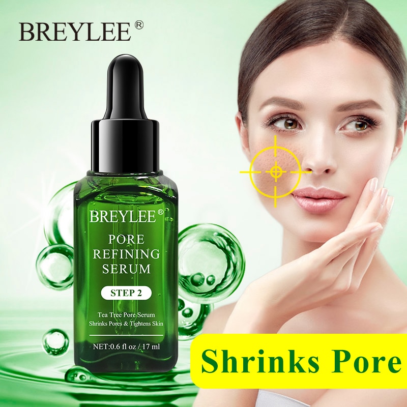 (Hàng Mới Về) Serum Thu Nhỏ Lỗ Chân Lông Dưỡng Ẩm Làm Trắng Chống Lão Hóa Kiểm Soát Dầu Hiệu Breylee