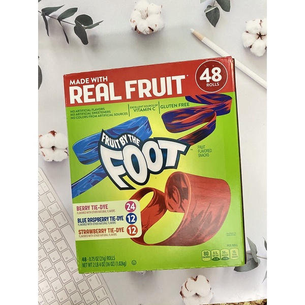 Kẹo dẻo cuộn Fruit by the Foot (tách lẻ)