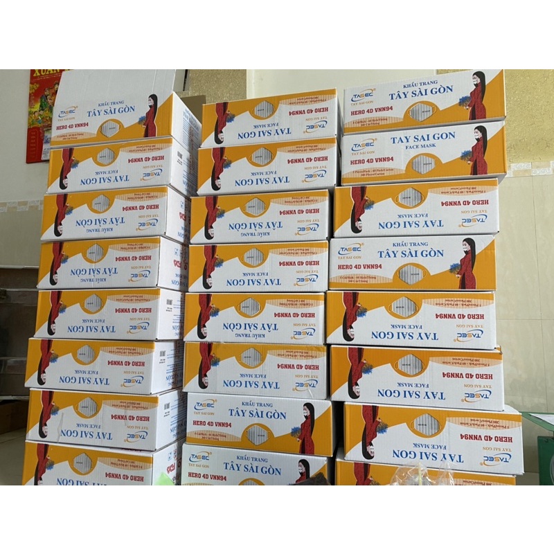 Khẩu Trang KF94 Lọc Bụi Mịn , 4 Lớp Có Kháng Khuẩn
