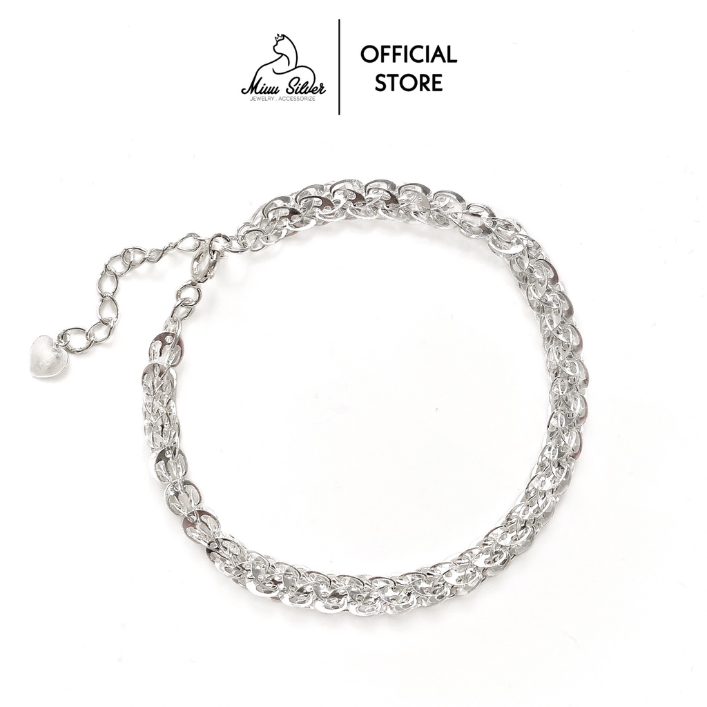 Vòng Tay Bạc Miuu Silver, Lắc Tay Nữ Đuôi Phụng