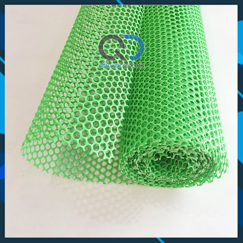 Lưới nhựa xanh - đen dày siêu rẻ cao 1m