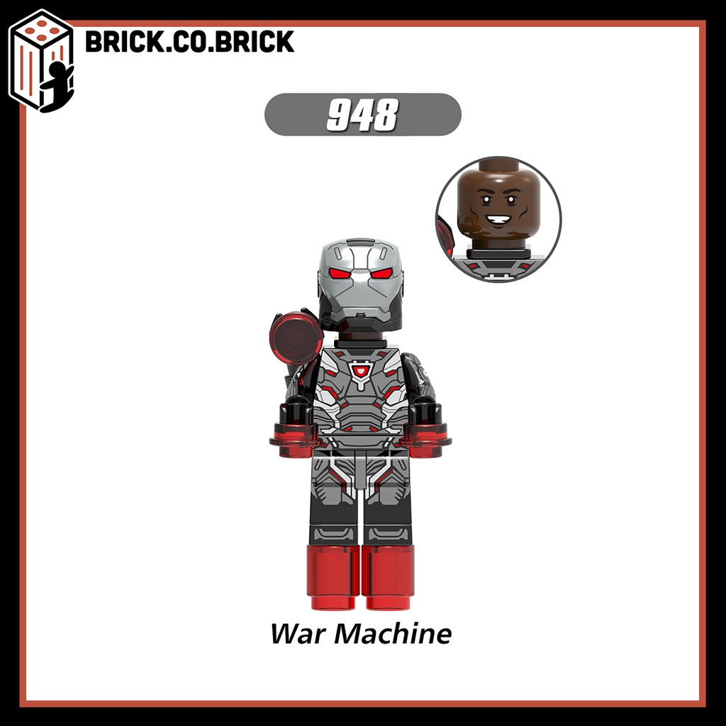 Non LEGO Siêu Anh Hùng Đồ Chơi Lắp Ráp Minifigure Super Hero Marvels Avengers DC Groot Bucky Vision Wong Falcon X0217