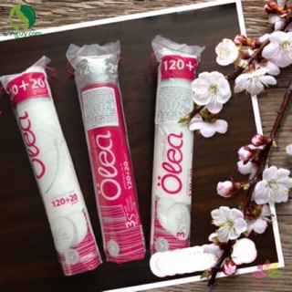 [SALE RẺ] Bông tẩy trang - Olea Cotton pads(120 + 20 miếng