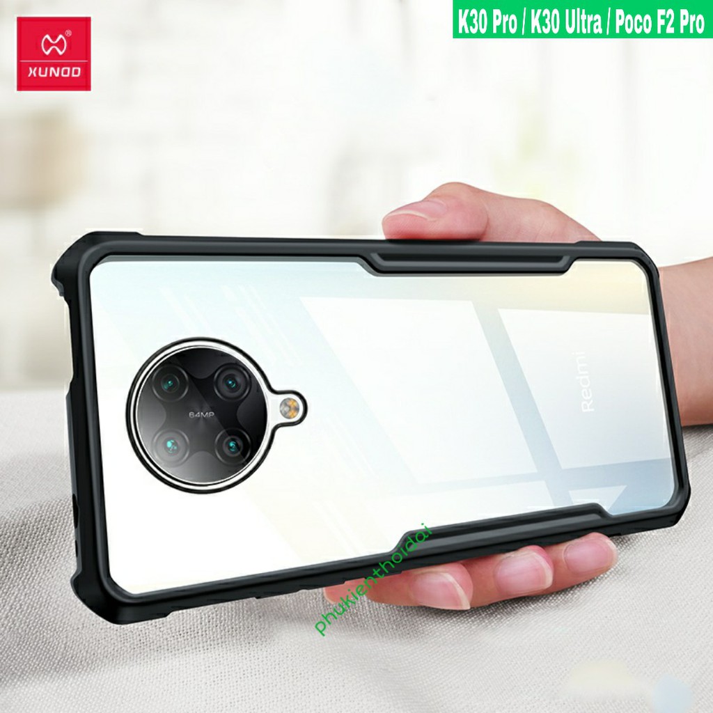 Ốp lưng Xundd Redmi K40s / Poco F4 dùng chung lưng trong viền màu chống mồ hôi vân tay