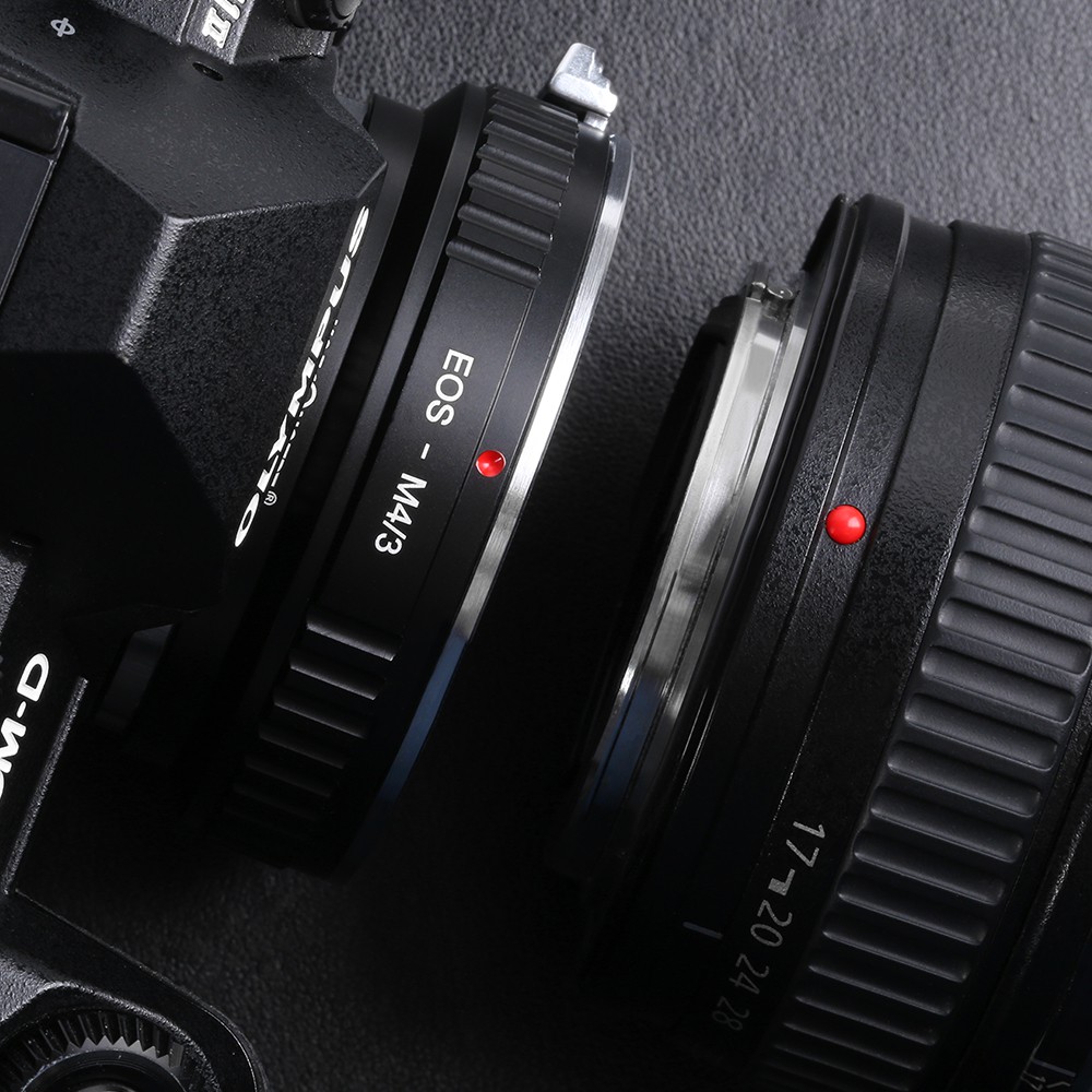 Ngàm Chuyển Đổi Ống Kính Máy Ảnh EOS-M43 Canon EF Sang M43 MFT