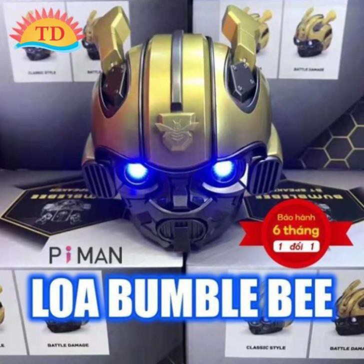 [FLASH SALE]  Loa Bluetooth Siêu Chất Bumblebee - Thiết Kế Độc - Âm Thanh Đỉnh Cao - Trưng Bày Cực Ngầu - Piman