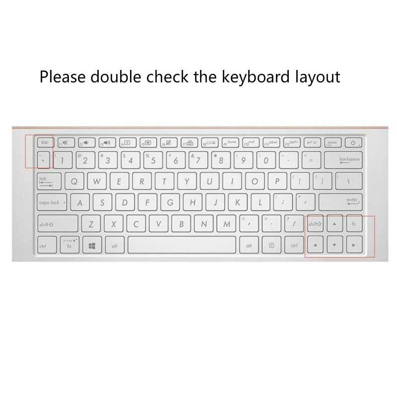 Miếng Dán Bàn Phím Silicon Mềm Siêu Mỏng Cho Asus Deluxe13 Zenbook 13 Ux333 13.3 Inch