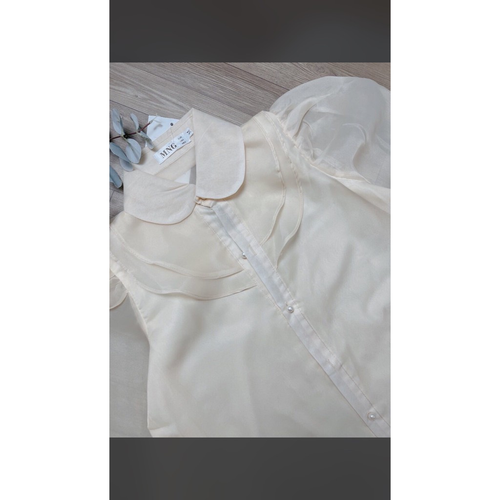 Sơ mi cúc ngọc 2 lớp