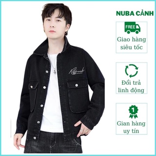 Áo khoác jean nam mẫu mới đẹp giá rẻ,áo khoác bò TCS 55