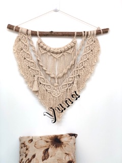 Macrame treo tường hình thật