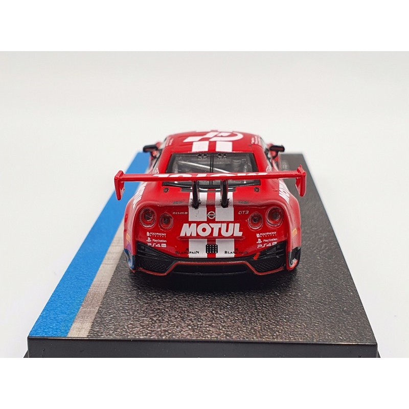 Xe Mô Hình Nissan GT-R Nismo GT3 Blancpain GT Series Endurance Cup 2018 Tỉ lệ 1:64 Hãng sản xuất Tarmac Works ( Đỏ )