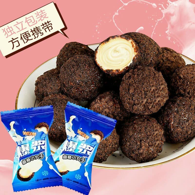 Bánh Oreo Socola Nhân Chảy 3 Lớp vị Socola/ dâu tây/ pho mai Xô 118g