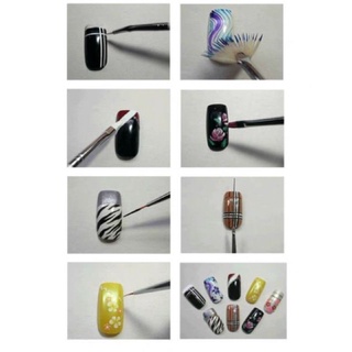 Bộ cọ 15 cây làm nail,cọ vẽ móng