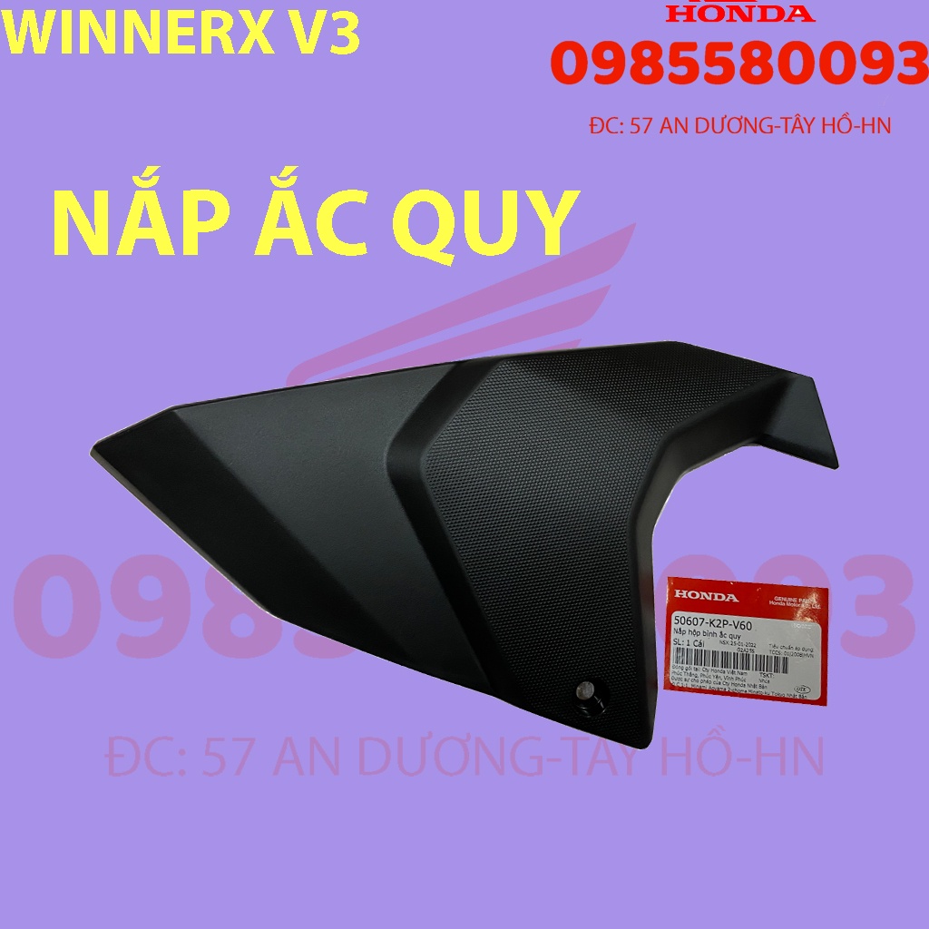 DÀN ÁO WINNER V3 2022 MÀU ĐEN NHÁM, CHÍNH HÃNG HONDA