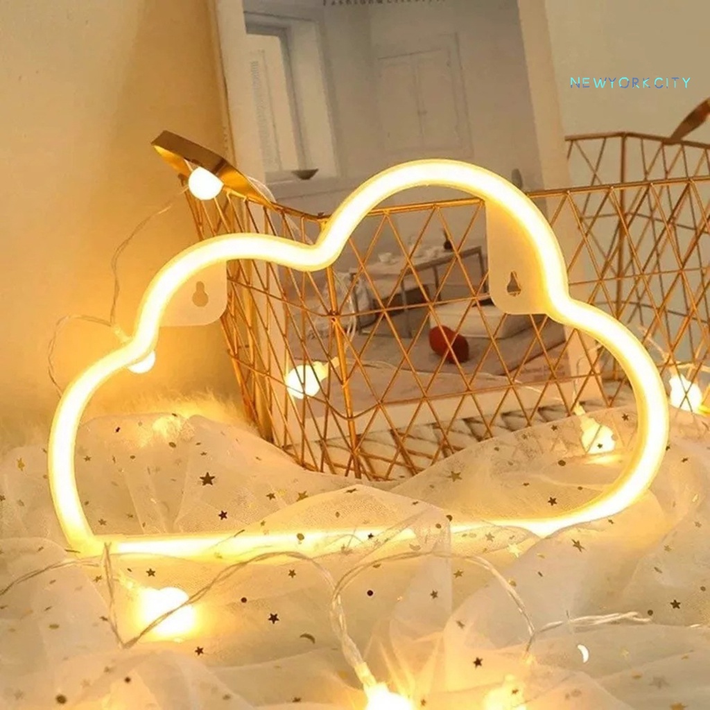 Đèn LED Neon Hình Cầu Vồng Trang Trí Phòng