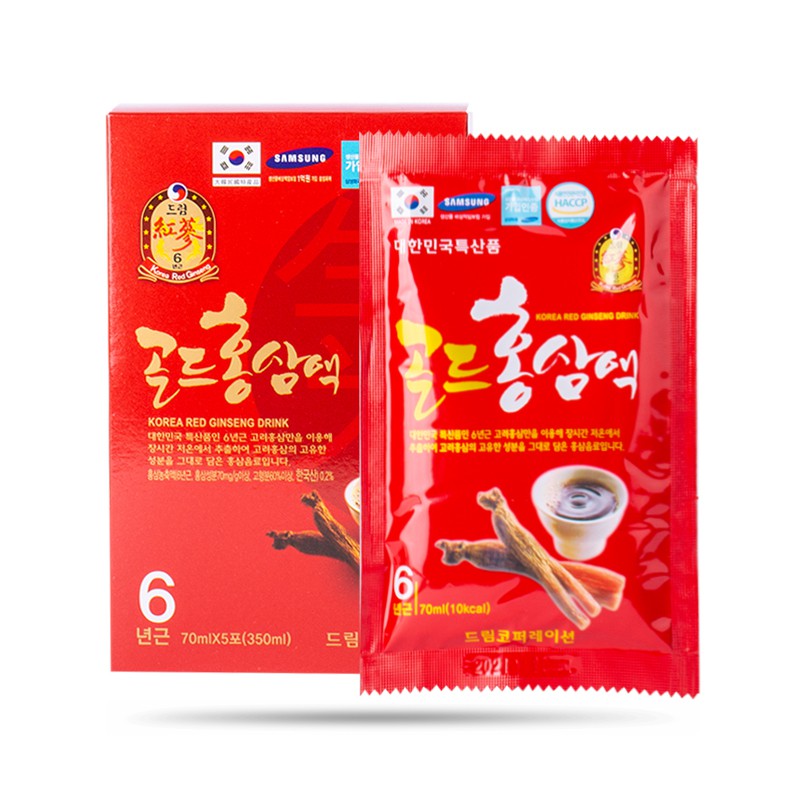 Nước Hồng Sâm 6 Năm Tuổi Hàn Quốc - Hộp 30 Gói x 70ml | BigBuy360 - bigbuy360.vn