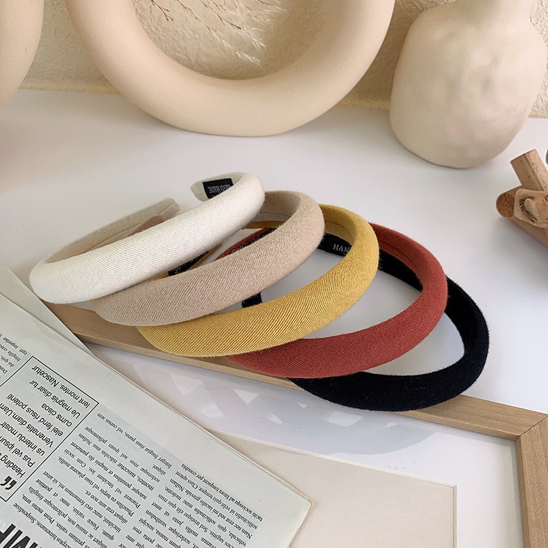 Dây Cột Tóc Xốp Đơn Giản Và Dễ Thương Phong Cách Hàn Quốc