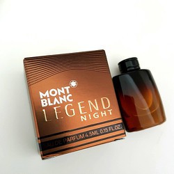 [AUTHENTIC] ❤️ Nước Hoa MiNi Nam MONTBLANC LEGEND NIGHT EDP 4.5ml  ❤️