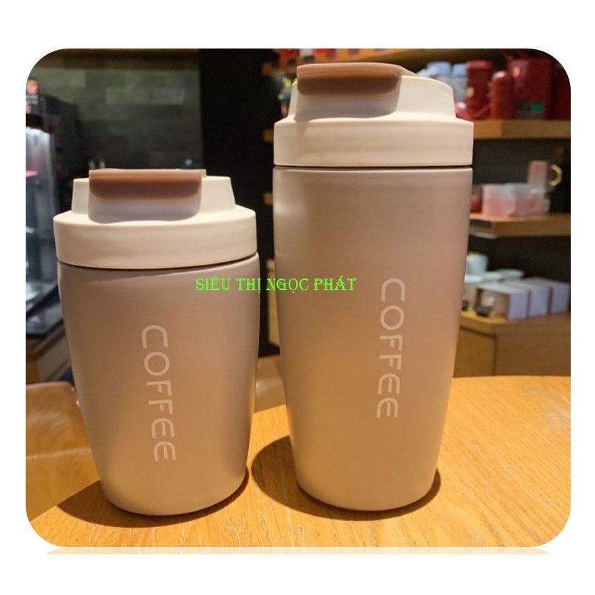 Ly/ bình giữ nhiệt Bầu COFFEE 500ml_2 loại đầu uống