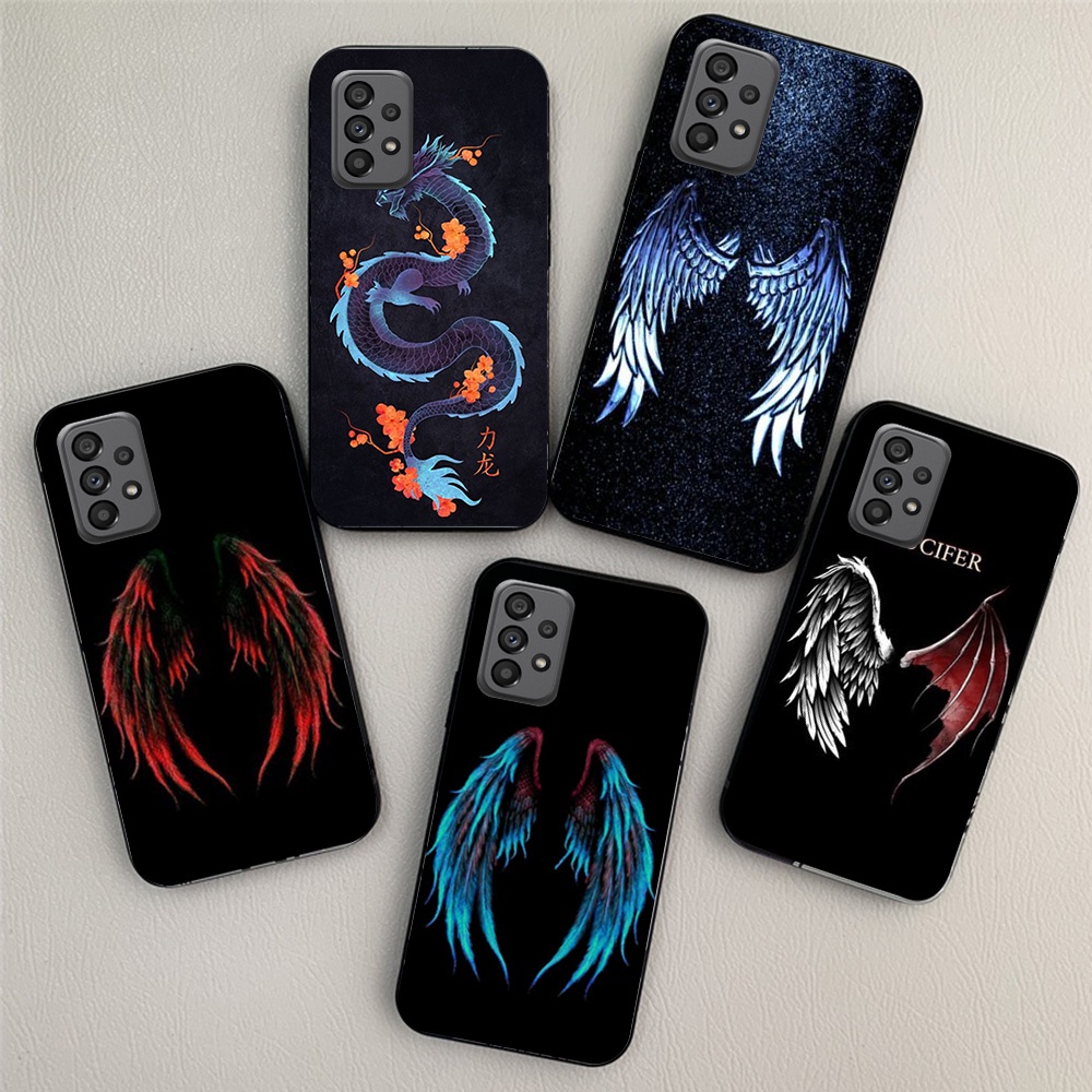 Ốp lưng điện thoại Samsung a33 5G / a53 5G / a73 5G / a13 4G / a23 4G bộ hình bọ cạp rồng phong cách nam