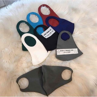 Khẩu trang vải su hàn quốc phong cách