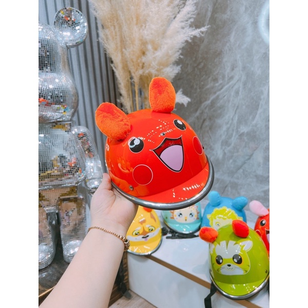 MŨ BẢO HIỂM HÌNH THÚ CHO BÉ YÊU