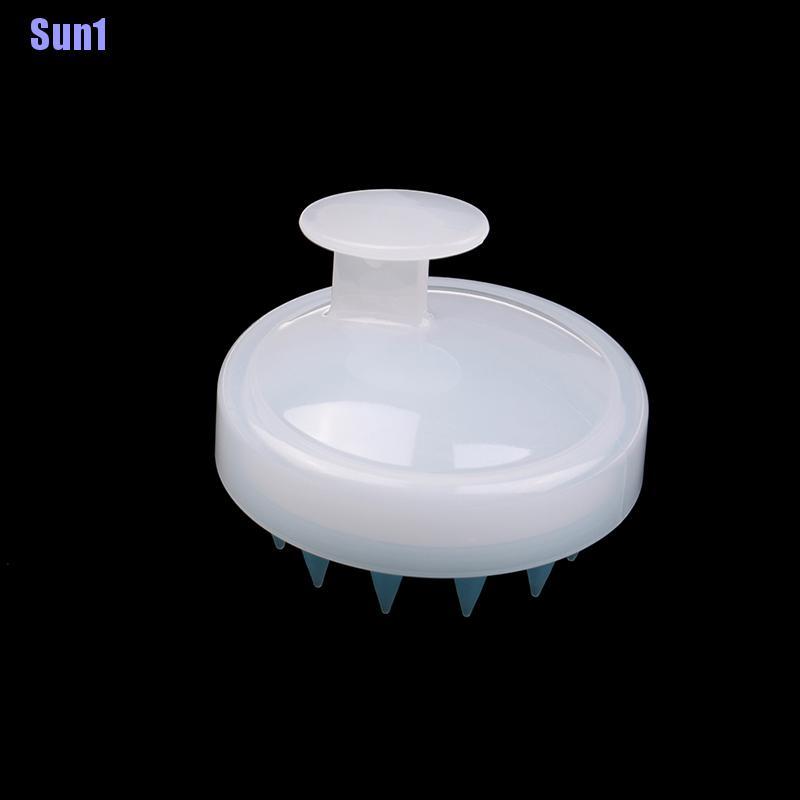 (Hàng Mới Về) Lược Gội Đầu Mát Xa Da Đầu Sun1 Làm Từ silicon Tiện Lợi