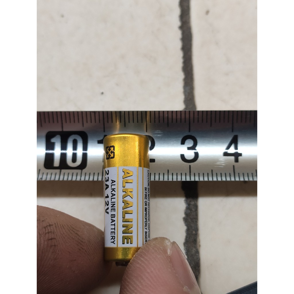 5 viên PIN 23A 12v, 27A 12V Alkaline  sử dụng cho chuông không dây, báo động...