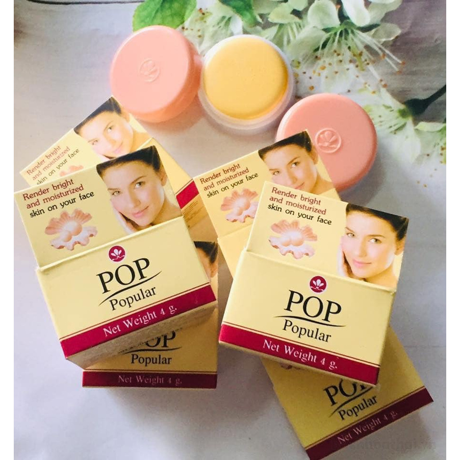 Kem ngọc trai ġiảm mụȵ, ņám tàn nhanǥ làm trắʼng da POP PoPular Pearl Cream Thái ...