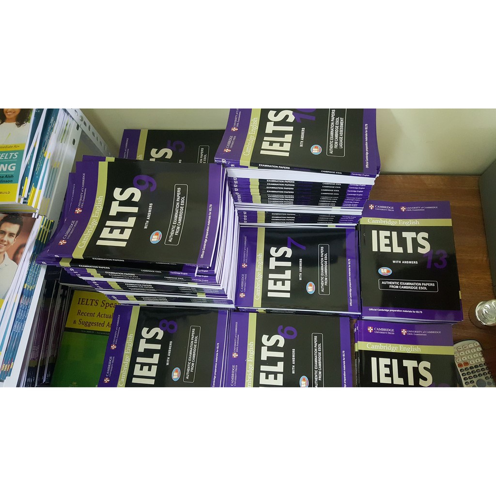 Combo Cambridge IELTS 9 ĐẾN 15 ( 7 cuốn) - (Tặng giải Reading bản PDF)