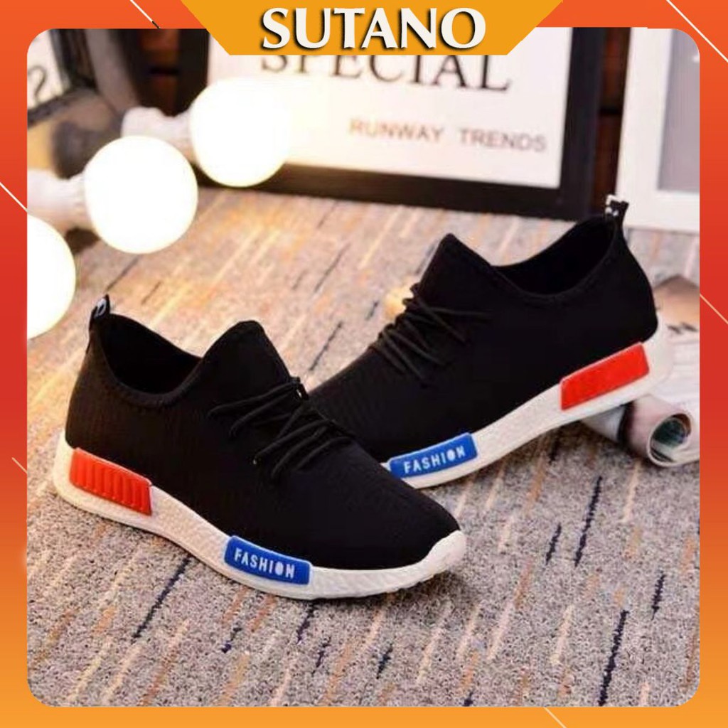 [Sale 50%] Giày thể thao fashion bản đẹp Nam nữ màu đen