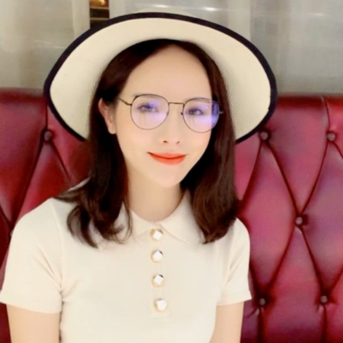 Mắt kính gọng tròn bằng kim loại độ phân giải cao dành cho cả nam và nữ