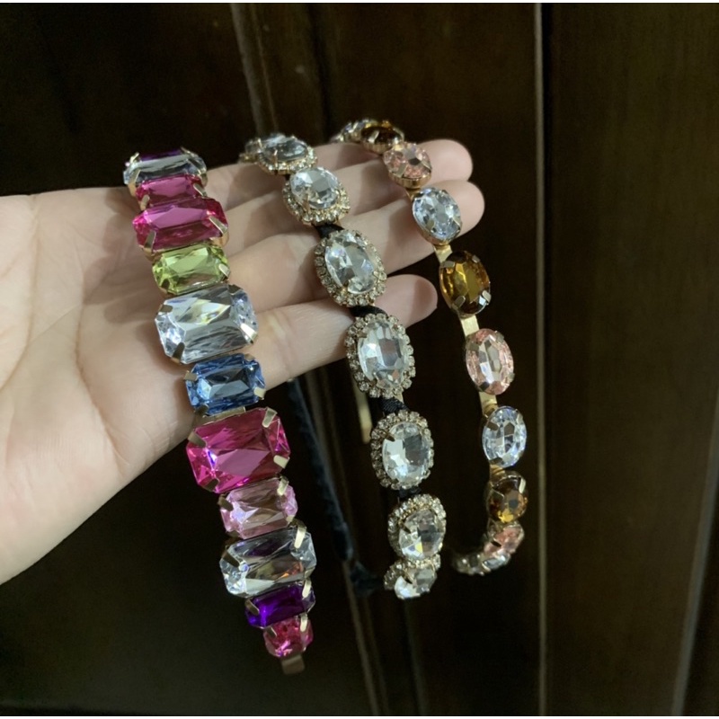 Cài tóc đính đá , hạt