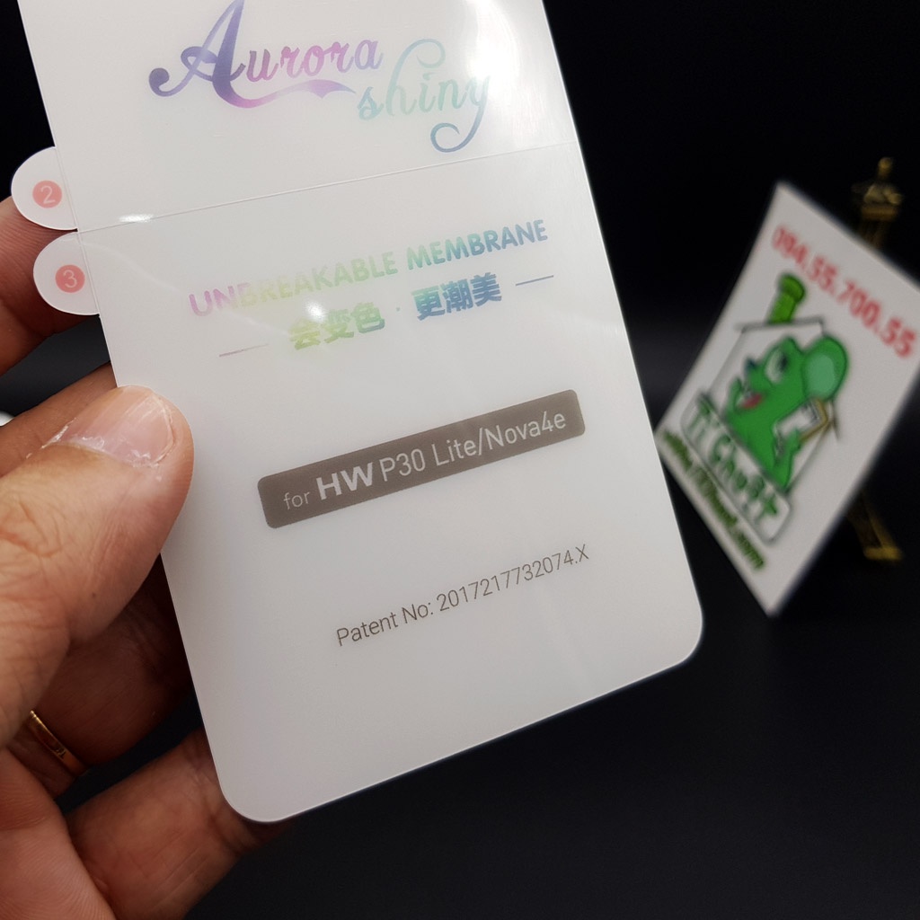 [Mặt Sau] Dán CL Dẻo PPF Huawei P30 Lite/ Nova 4E Cường Lực Dẻo Trong Suốt