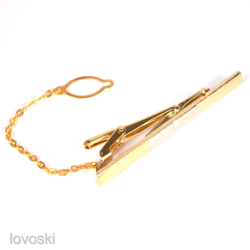 Bộ Kẹp Cà Vạt + Khuy Măng Sét + Khuy Măng Sét Sang Trọng Cho Nam