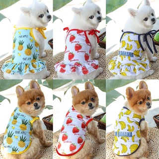 <Đồ đôi> Áo Đầm Váy xinh xắn cho chó mèo thú cưng (Bé nào lông nhiều, xù, xoăn cộng 1 size so với bảng size)