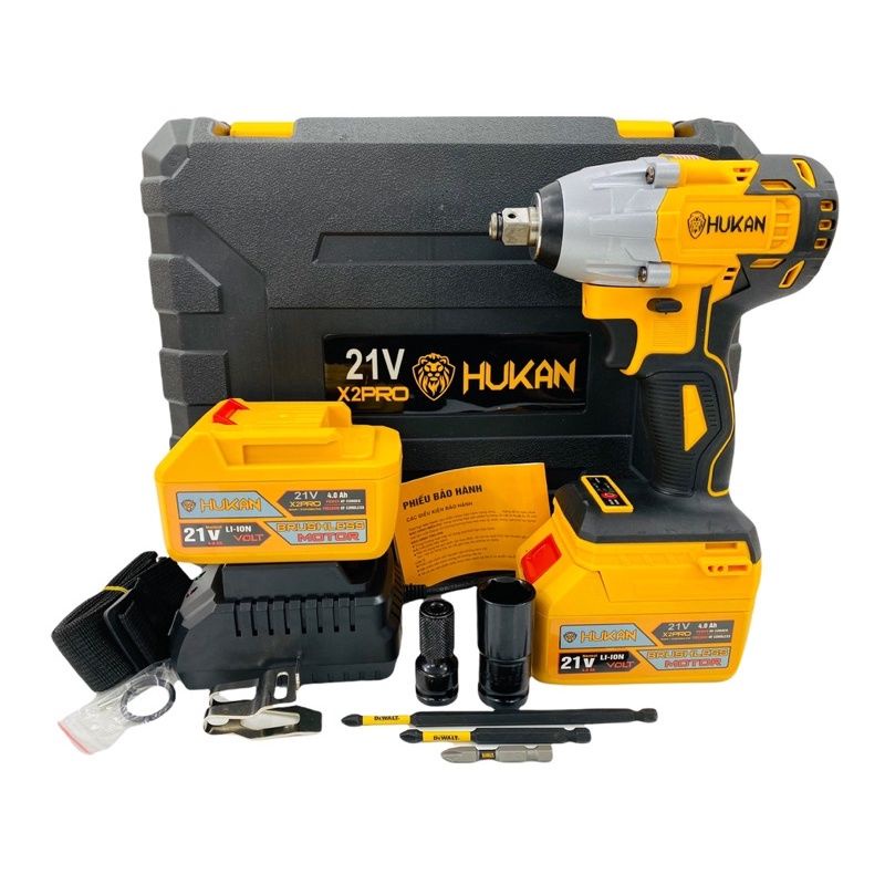 Máy siết bulong kiêm vít hukan x2 pro