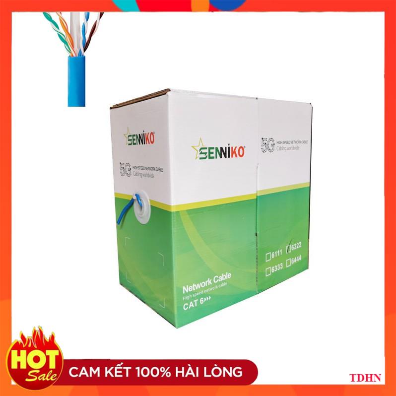 [Hãng] Thùng cáp Mạng Cat 6 SENNIKO 305m 8 lõi