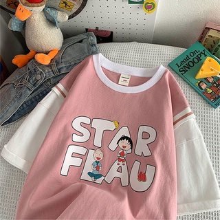  Áo Thun Bóng Rổ Giả Hai Mảnh Tay Ngắn Dáng Rộng Phong Cách Thời Trang Mới 2022 Dành Cho Nữ 