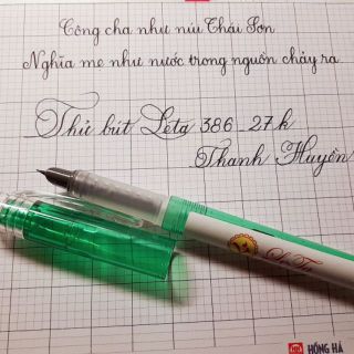 Bút Leta 386 (ngòi kín, nét trơn)